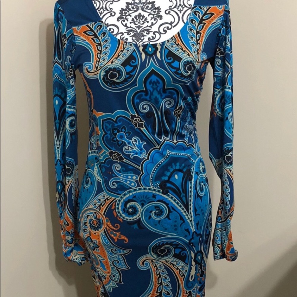 INC paisley dress